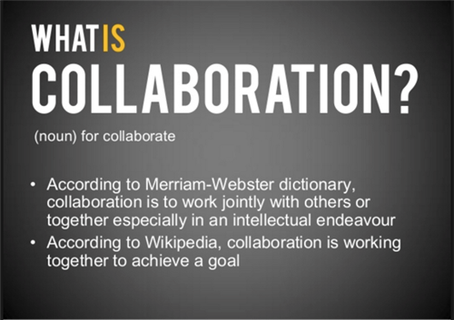 What Is Collaboration? Definition 